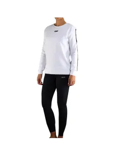 Sudadera Endless Ash 40181 White Mujer | Ofertas de pádel
